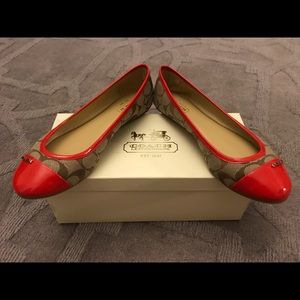 Coach Darena Flats (BRAND NEW)